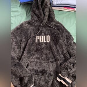 Plush Polo Hoodie
